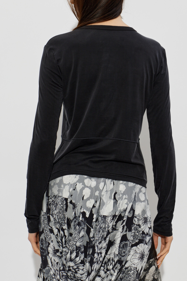 Black Top with decorative stitching Maison Margiela - Vitkac Anguilla